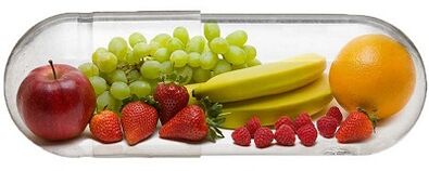 Vitaminas en produtos para a potencia masculina